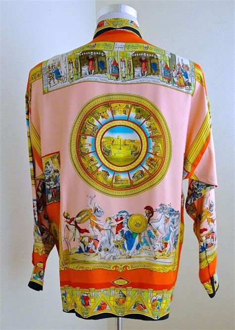 vintage versace shirt xxl|vintage Versace gowns.